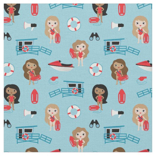 Lifeguard Fabric Stof (Close Up)