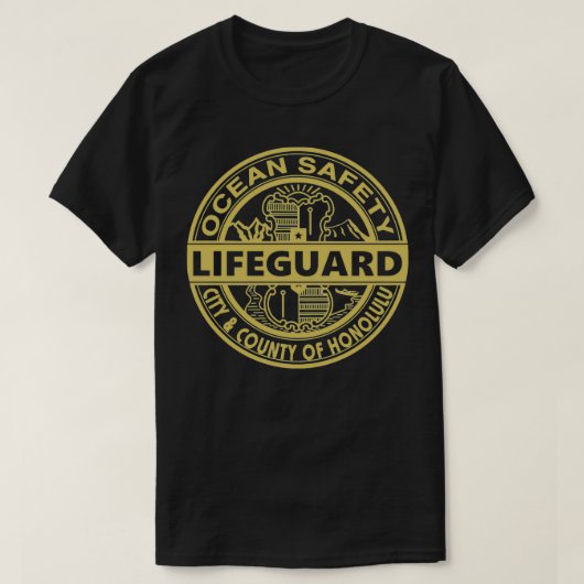Lifeguard Honolulu Lifeguard T-shirt (Design voorkant)