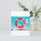 Lifeguard Lifesaver Briefkaart (Staand voorkant)