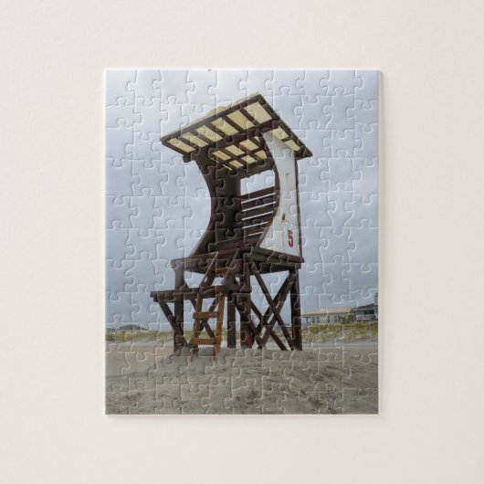 Lifeguard Stand Wright tsville Beach Legpuzzel (Verticaal)