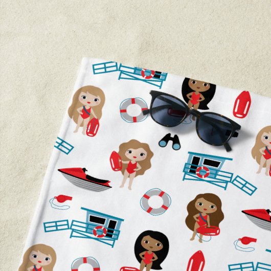 Lifeguard Strandlaken (In situ)