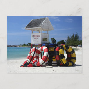 Lifeguard Tower Briefkaart