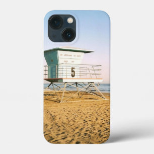 Lifeguard Tower in Santa Cruz iPhone 13 Mini Hoesje