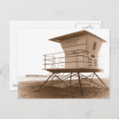 Lifeguard Tower Ventura Briefkaart (Voorkant / Achterkant)