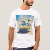 Lifeguard Tower | Zuidstrand, Miami, Fl T-shirt (Voorkant)