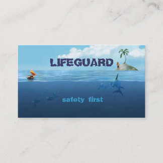 LIFEGUARD VISITEKAARTJE