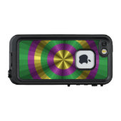 LifeProof Pour iPhone Mardi Gras Illusion Coque à vie (Dos Horizontal)