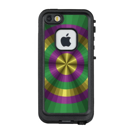 LifeProof Pour iPhone Mardi Gras Illusion Coque à vie (Dos)