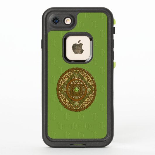 LifeProof Pour iPhone Virgo Mandala Coque à vie (Dos)