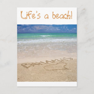 Life's a beach briefkaart
