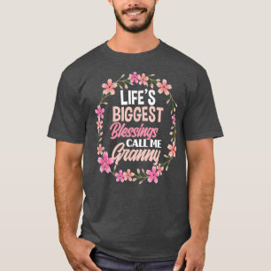 Lifes Biggest Blessings noemen me 'oma Funny Funny T-shirt