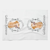 Lifes Meilleure serviette de cuisine dorée (Horizontal)