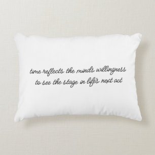 Life's Next Act Accent Pillow Accent Kussen