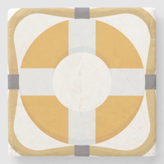 Lifesaver Stenen Onderzetter (Voorkant)