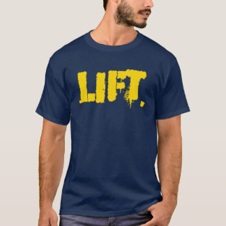 LIFT Geel T-shirt