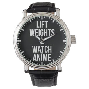 Lift gewichten en horloge anime - Inspirerend spor