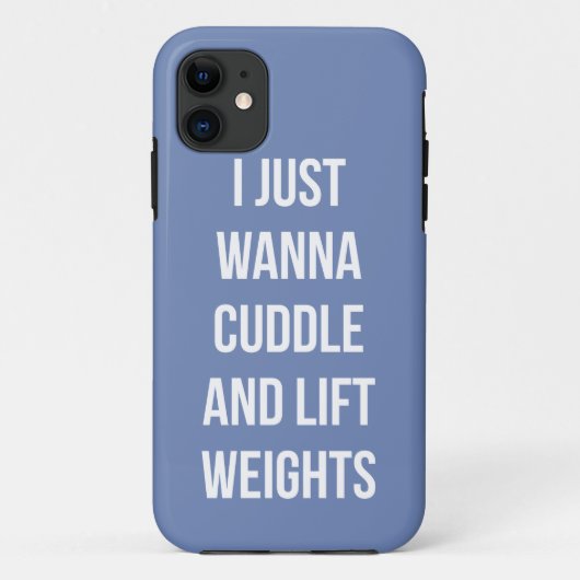 Lift gewichten en knuffelen - Leuke Grappige Nieuw Case-Mate iPhone Case (Achterkant)