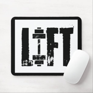 LIFT GYM Weightlift BODYBUILING Muismat