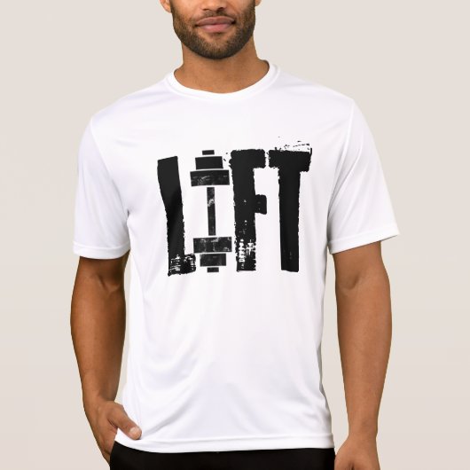 LIFT GYM WEIGHTLIFTING T-SHIRT (Voorkant)
