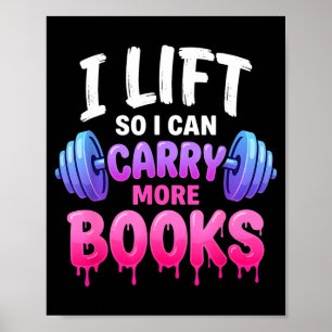 Lift kan meer boeken dragen lezers grappig poster