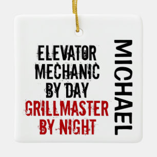 Lift Mechanische Grillmaster CUSTOM Keramisch Ornament