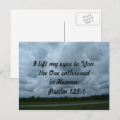 Lift my ey briefkaart (Voorkant / Achterkant)