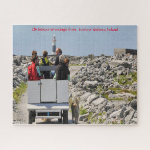 Lift nodig? Vervoer op Inisheer Galway Ierland Legpuzzel