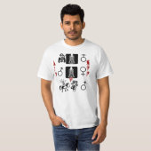 Lift of Hakuna Matata-shirt met zwaar gewicht T-shirt (Voorkant volledig)