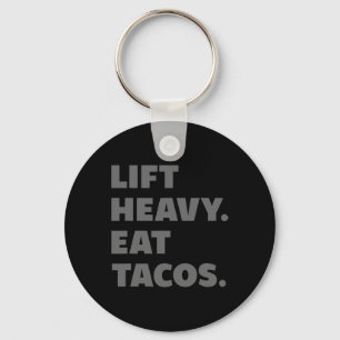 Lift-tacos Gym Workout Weinig hefvermogen Sleutelhanger