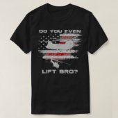 Lift u zelfs de Chinees-helikopterboot Helicopter  T-shirt (Design voorkant)