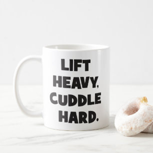 Lift Zwaar, Knuffel Hard - Grappige Nieuwigheid Wo Koffiemok
