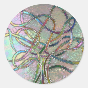 Liften Licht (gekleurd glas) sticker
