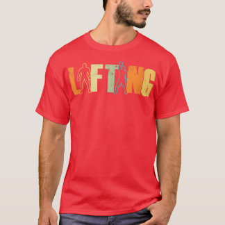 Liften van gym-liften t-shirt