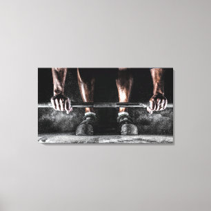 Liftgewicht Canvas Afdruk