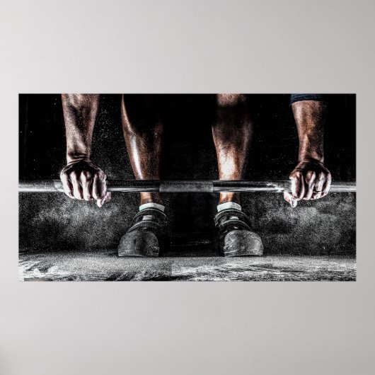 Liftgewicht Poster (Voorkant)