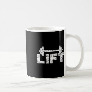 Lifwerkpleister Gewichtslipgym Koffiemok