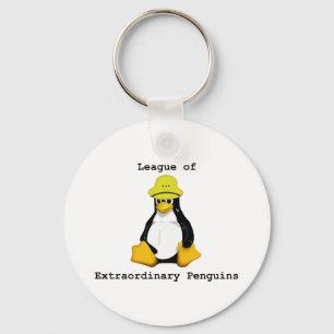 Liga van buitengewone pinguïns 2 sleutelhanger