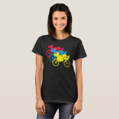Ligfiets  Retro BMX Rider Rac T-shirt (Voorkant volledig)