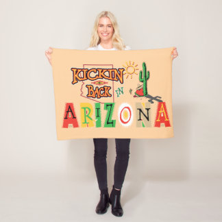 Liggend in Arizona Fleece Deken