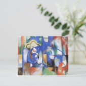 Liggende Stier van Franz Marc, Kunst uit het vroeg (Staand voorkant)