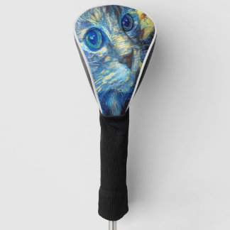 Ligh Blue Cat Golfheadcover