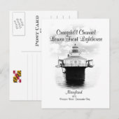 LIGHHOUSE DE LA CHAÎNE CRAIGSHILL - CARTE POSTALE (Devant / Derrière)