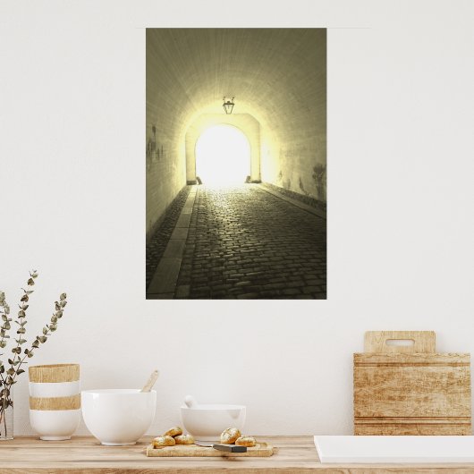 LIght aan het einde van het Poster van de Tunnel (Keuken)