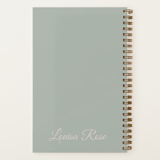 Light Academia Reading Journal (Verso)