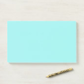 Light Aqua Blue Jumbo Post-It Notes (Op bureau)