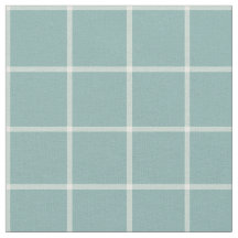 Light Aqua Window Check Plaked