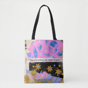 Light Begins – Sac cabas d'art moderne