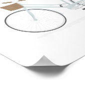 Light Blue  Bike Poster (Hoek)