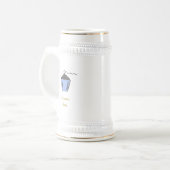 Light Blue Bryn Mawr Lantern Anassa Kata Bierpul (Voorkant links)