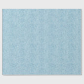 Light Blue Denim Texture Cadeaupapier (Vlak)